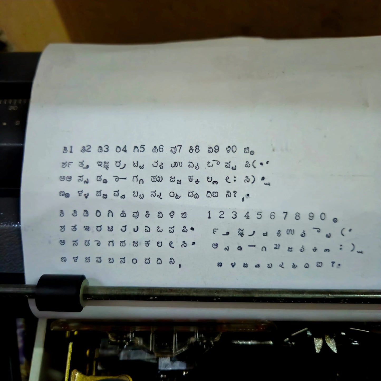Godrej Prima Kannada Brief Typewriter