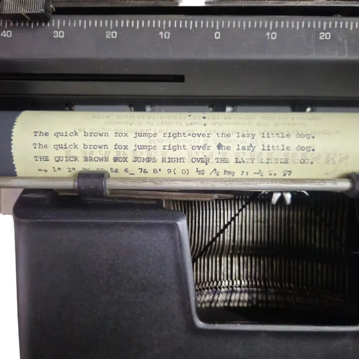 Remington 2000 English Manual Typewriter