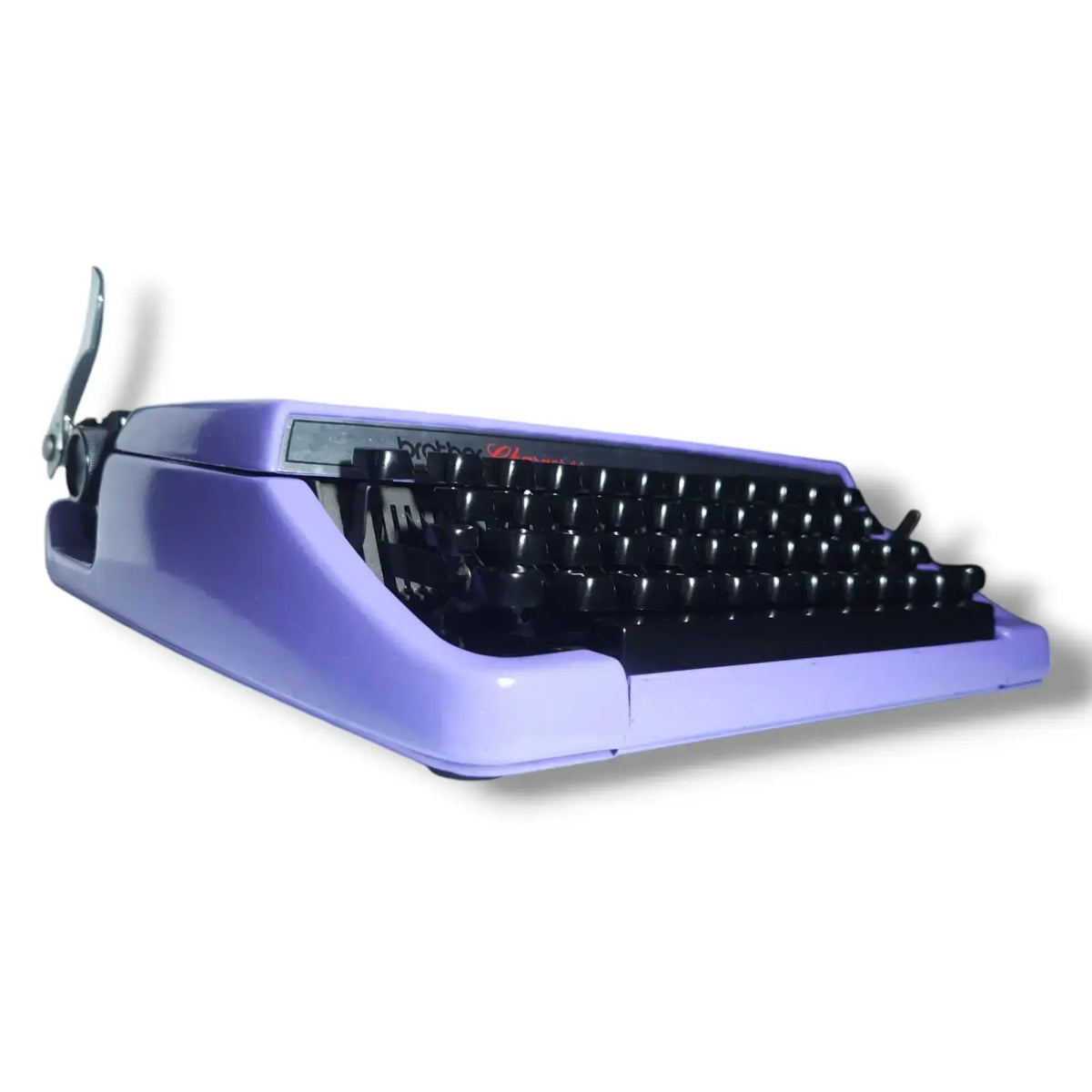 Brother Charger 11 Vintage Mauve Typewriter