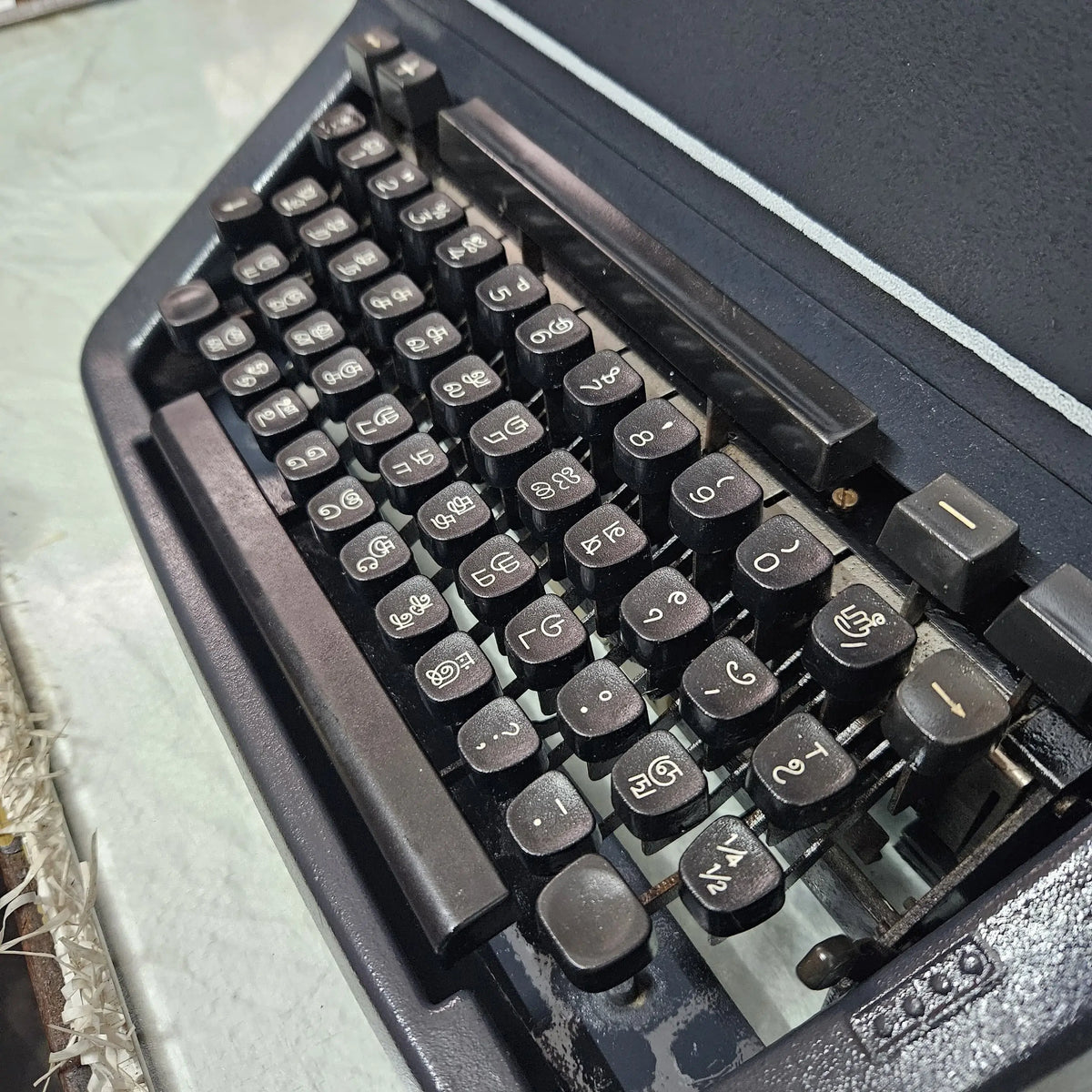 Godrej Prima Original Tamil Brief Typewriter Full Grey Edition