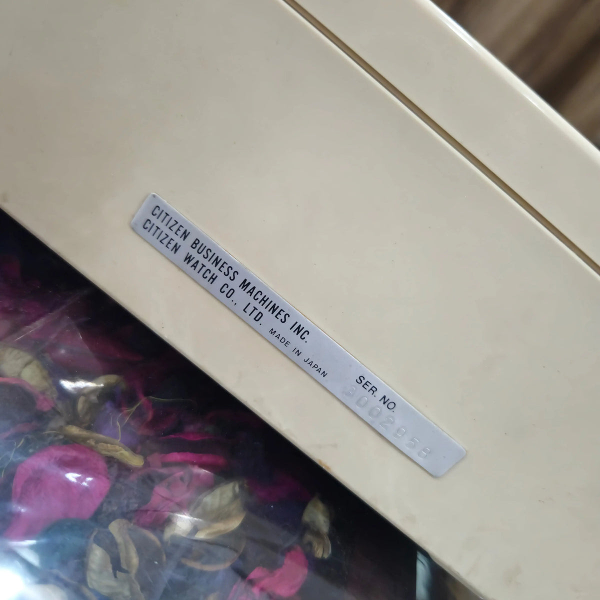 Citizen X3 Portable English Typewriter
