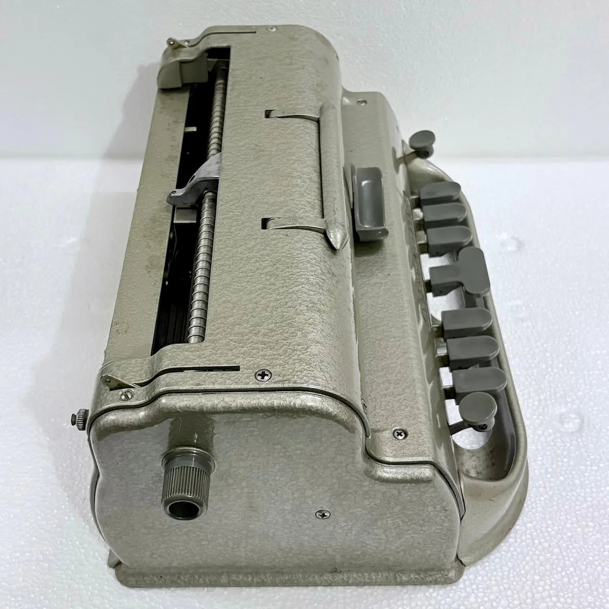 Perkins Braille Typewriter in Delhi for blind and visually impaired learners, with manual Braille embossing and professional service from RR Typewriter Mart