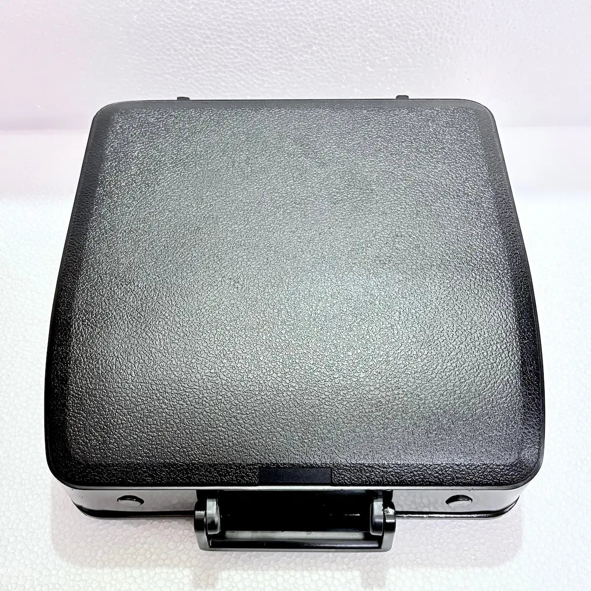 Hermes Baby Black Shadow vintage manual English typewriter, portable writing machine, RR Typewriter Mart online