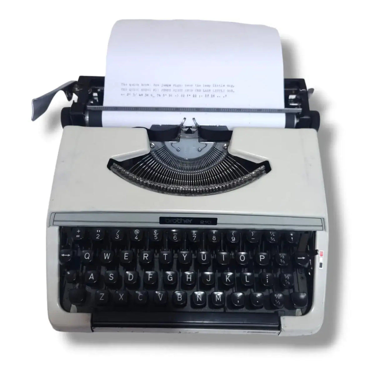 Brother 210 English Typewriter