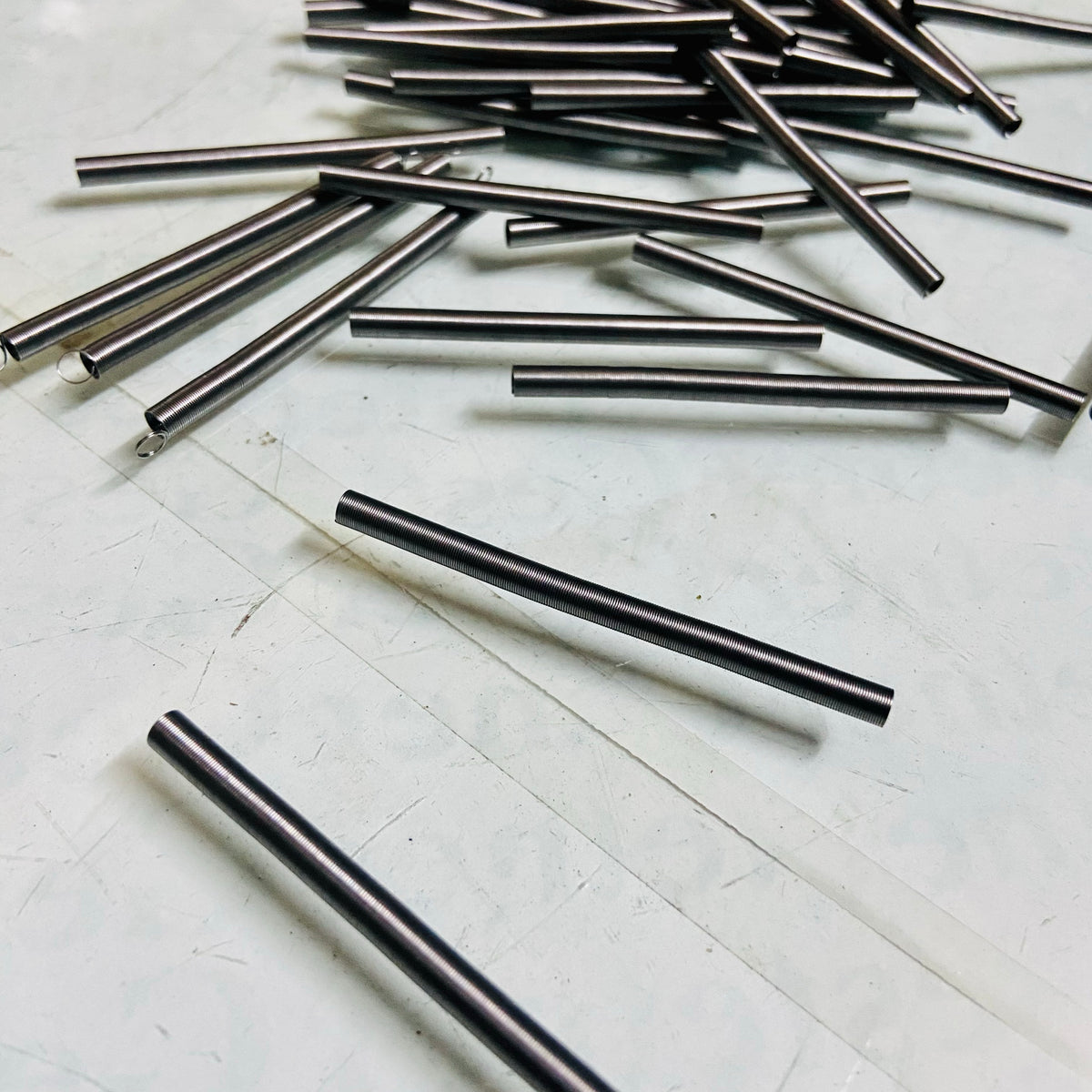 Long soft tension springs for Remington typewriter repair parts at RR Typewriter Mart typewriter store