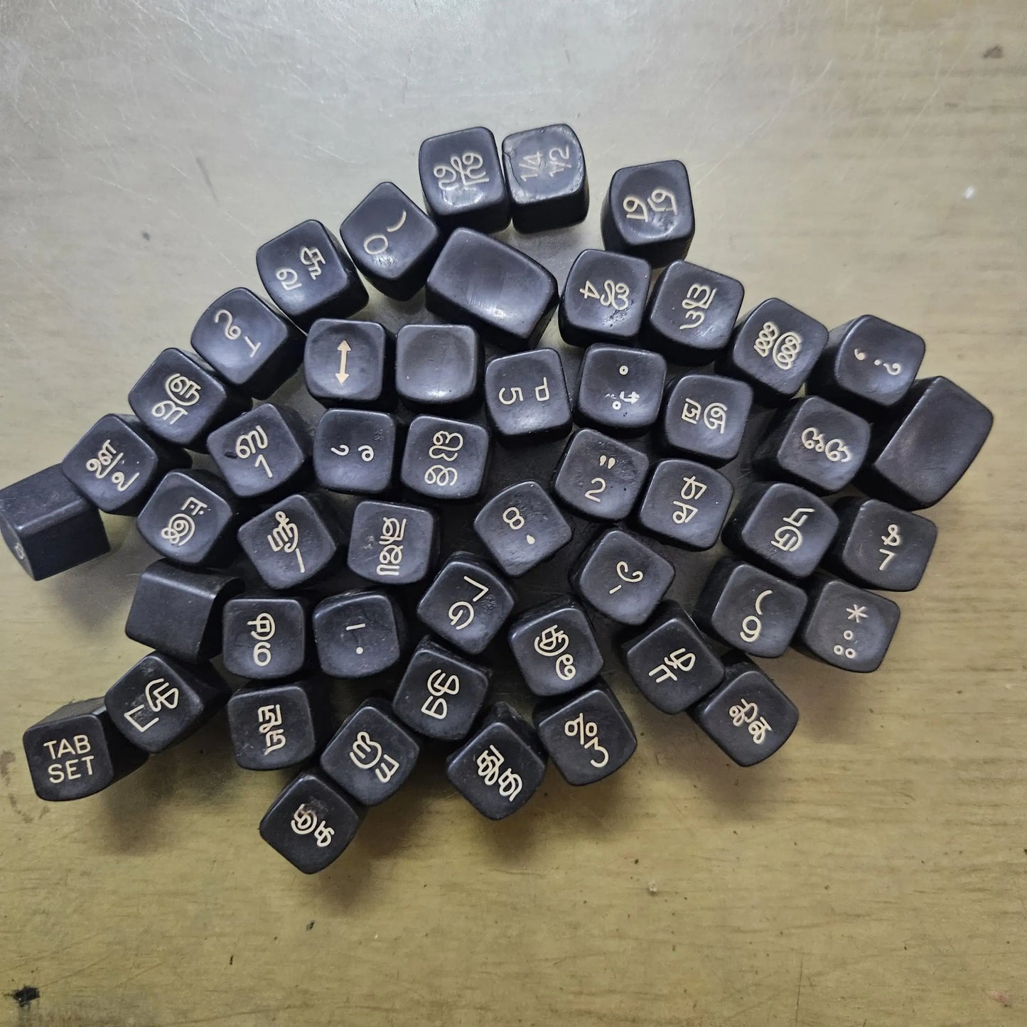 Buy remington typewriter tamil keytop set typing machine parts India RR Typewriter Mart