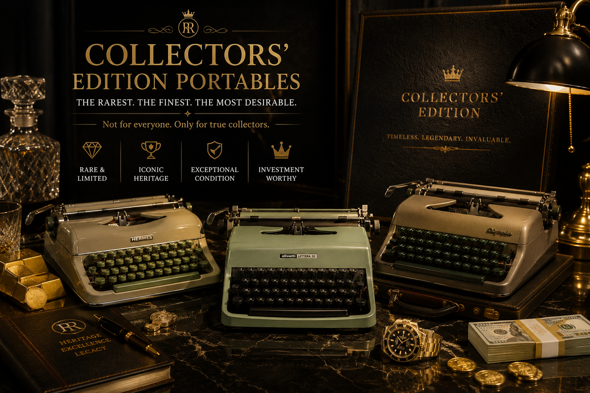 Collectors' Edition Typewriters