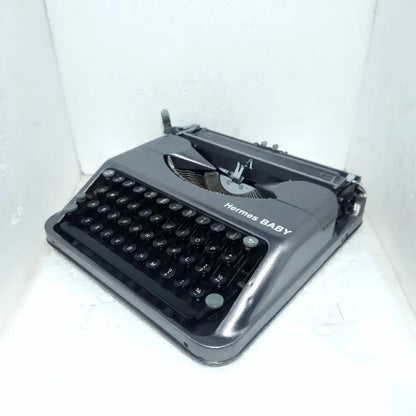 Platinum Hermes Baby Typewriter