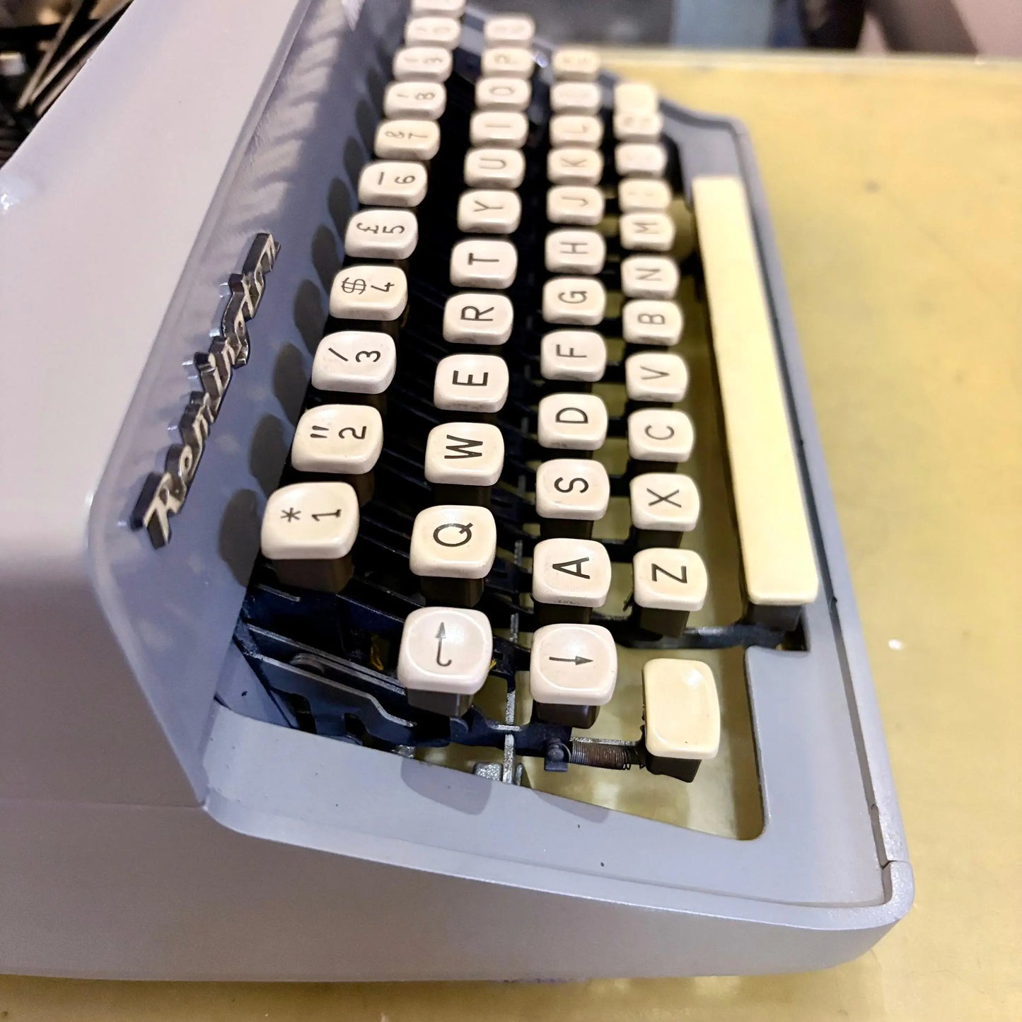 Remington Monarch Ash Grey Typewriter