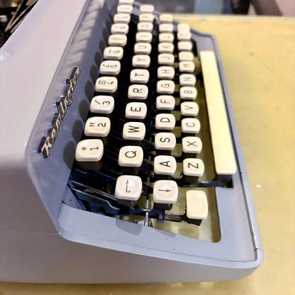 Remington Monarch Ash Grey Typewriter