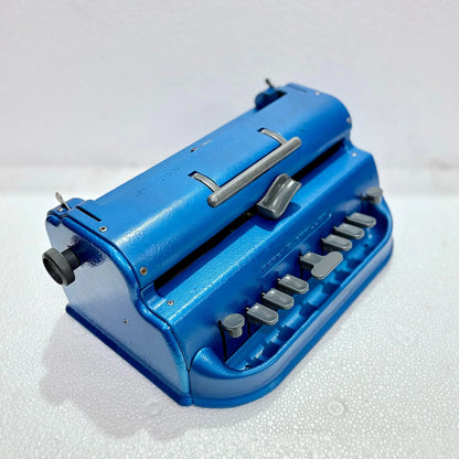Perkins Braille Typewriter Deep Blue Edition