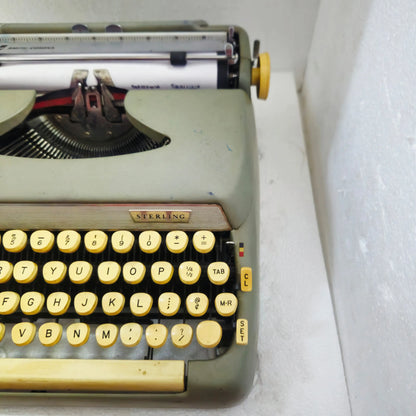 Smith Corona Super Sterling Typewriter