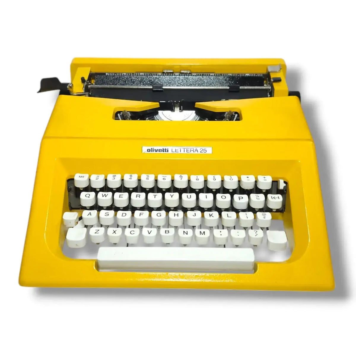 Olivetti Lettera 25 Yellow Gold Typewriter