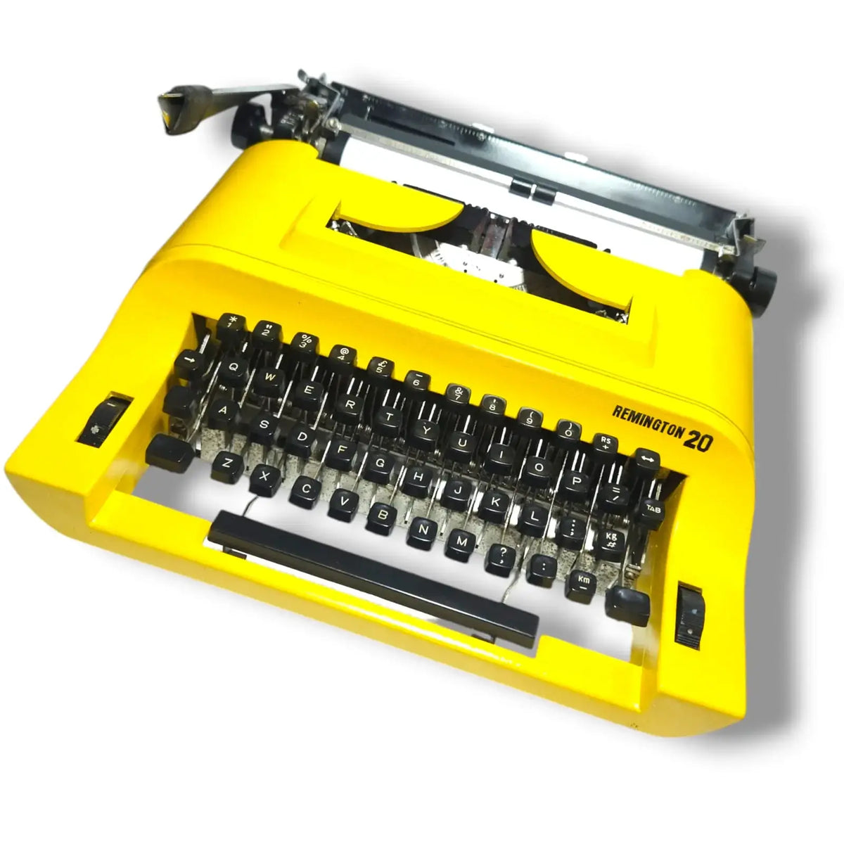 Remington 20 Yellow Gold Typewriter