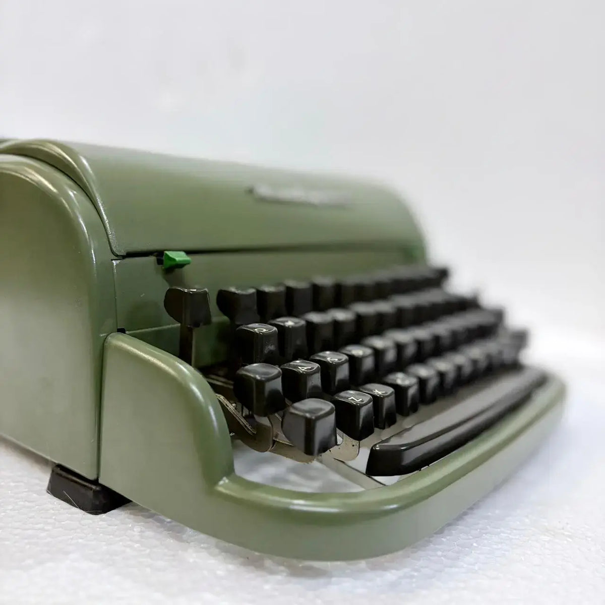 Remington Quiet Riter Olive Military Green Typewriter