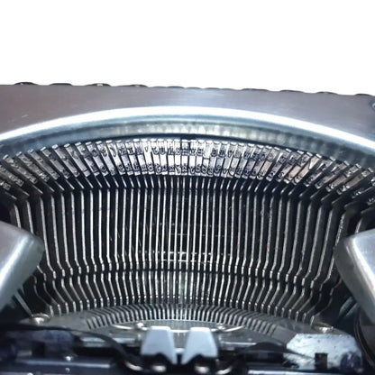 Brother 100 Deluxe Chrome Typewriter