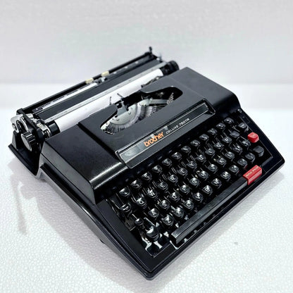 Brother 750 Tr Typewriter Stealth Black Edition