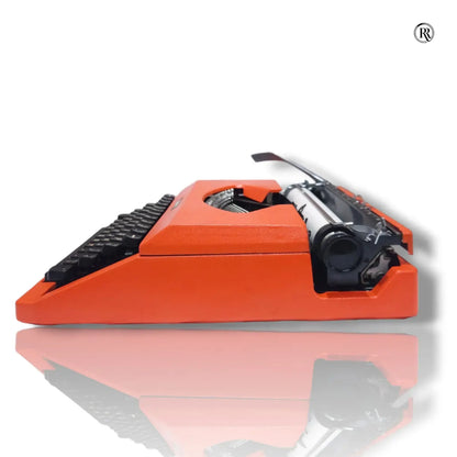 Silver Reed Silverette Cosmic Orange Typewriter