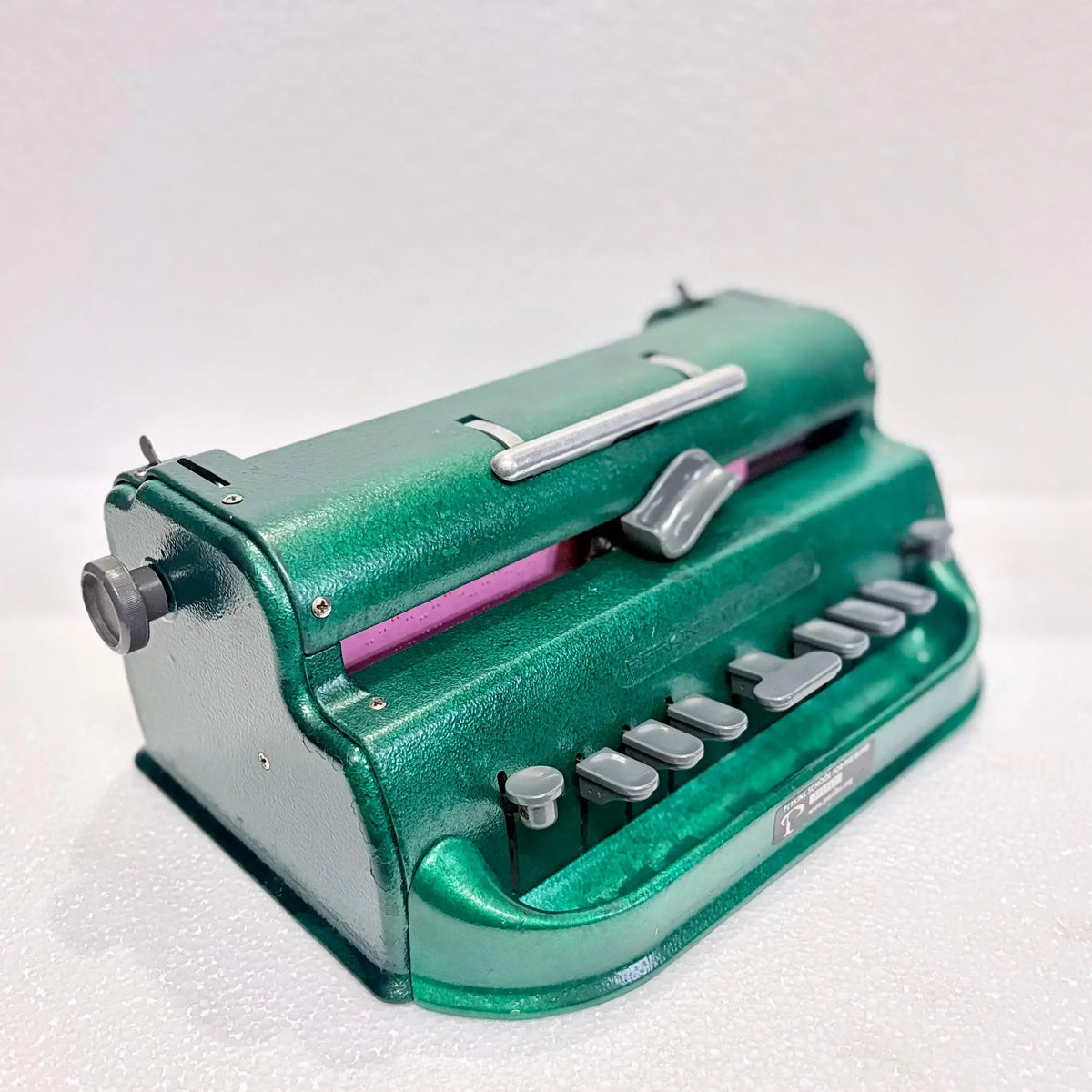 Perkins Braille Typewriter Green Emerald Edition