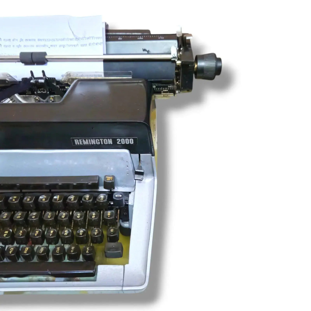 Remington 2000 Manual Hindi Typewriter