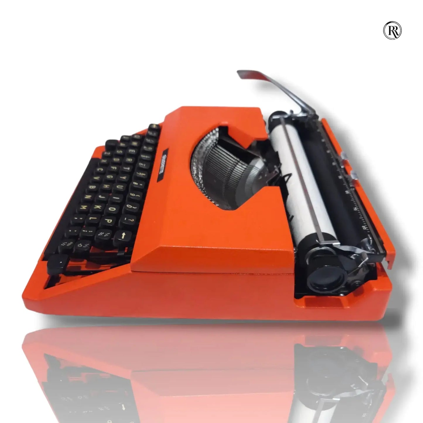 Silver Reed Silverette Cosmic Orange Typewriter