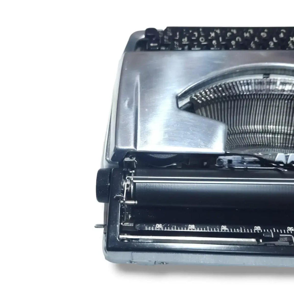 Brother 100 Deluxe Chrome Typewriter