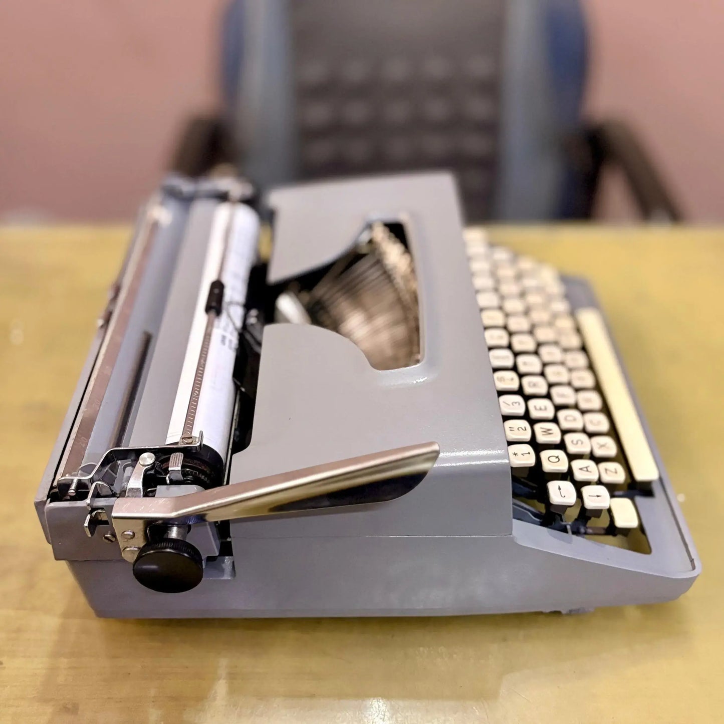 Remington Monarch Ash Grey Typewriter