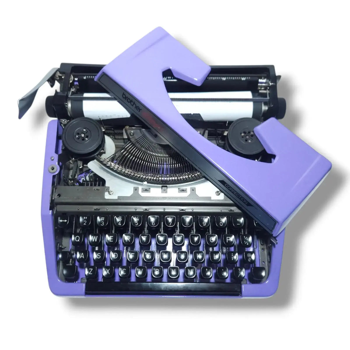 Brother Charger 11 Vintage Mauve Typewriter