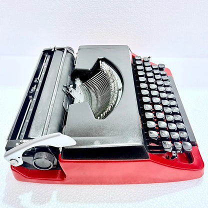 Brother Deluxe 220 Typewriter Inferno Red Edition