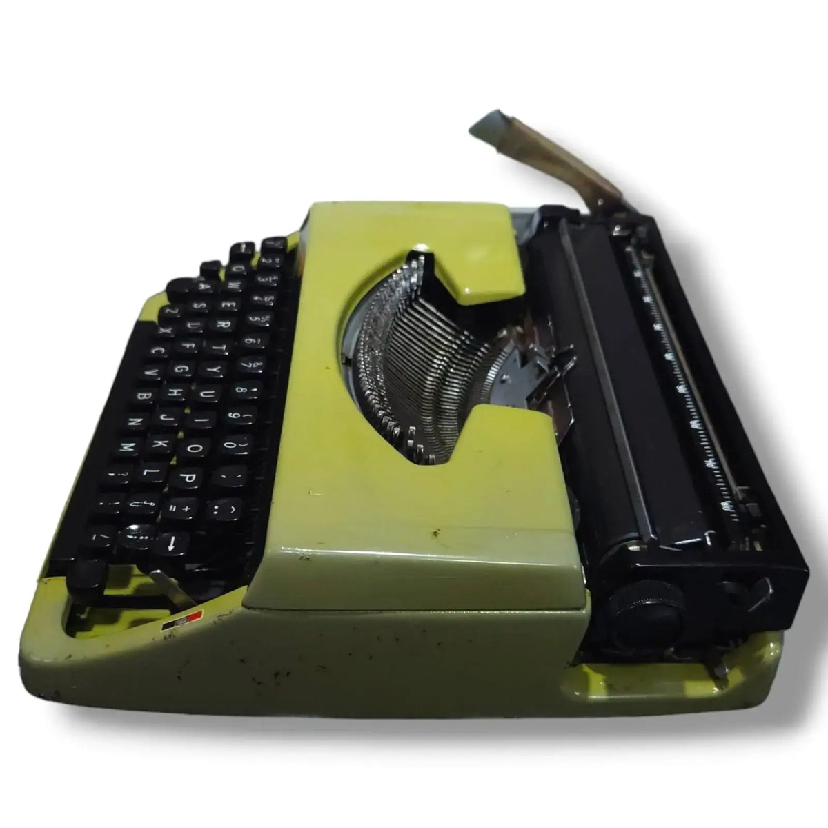 Brother Deluxe 220 Olive Typewriter
