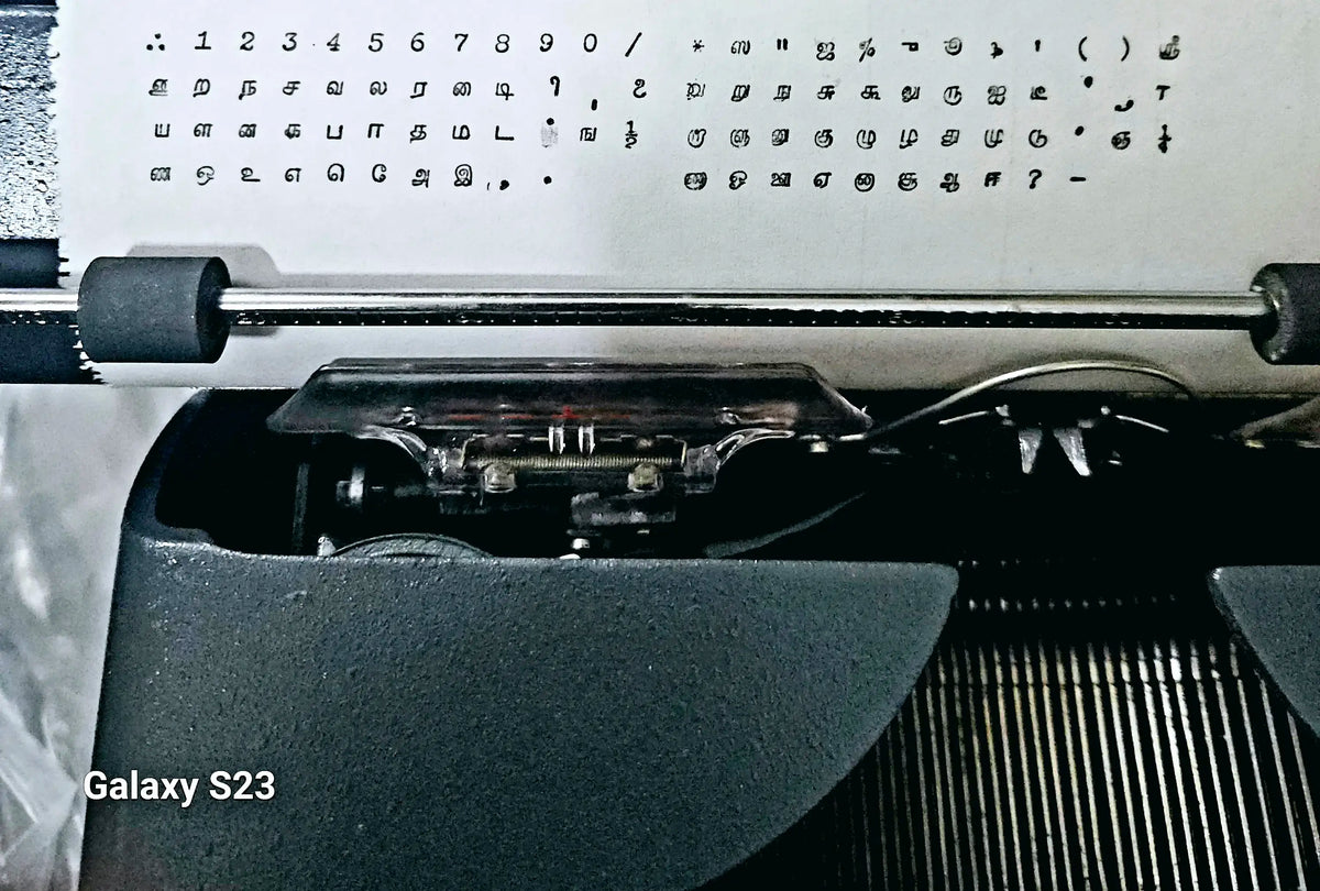 Godrej Prima Original Brief Tamil Typewriter