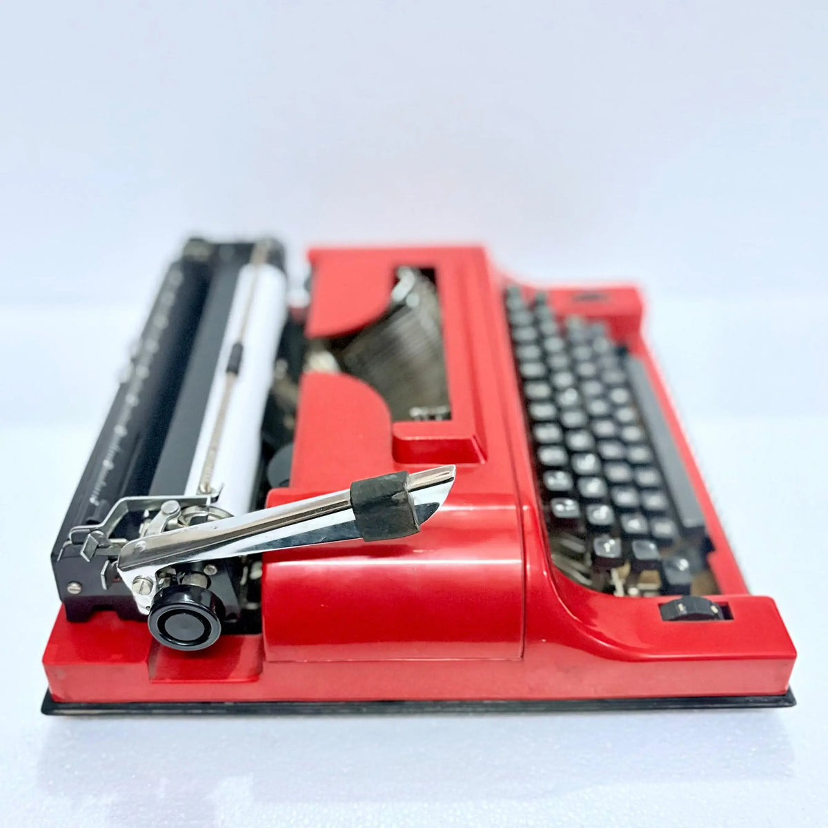 Remington Cosmic Red Travel Riter Typewriter