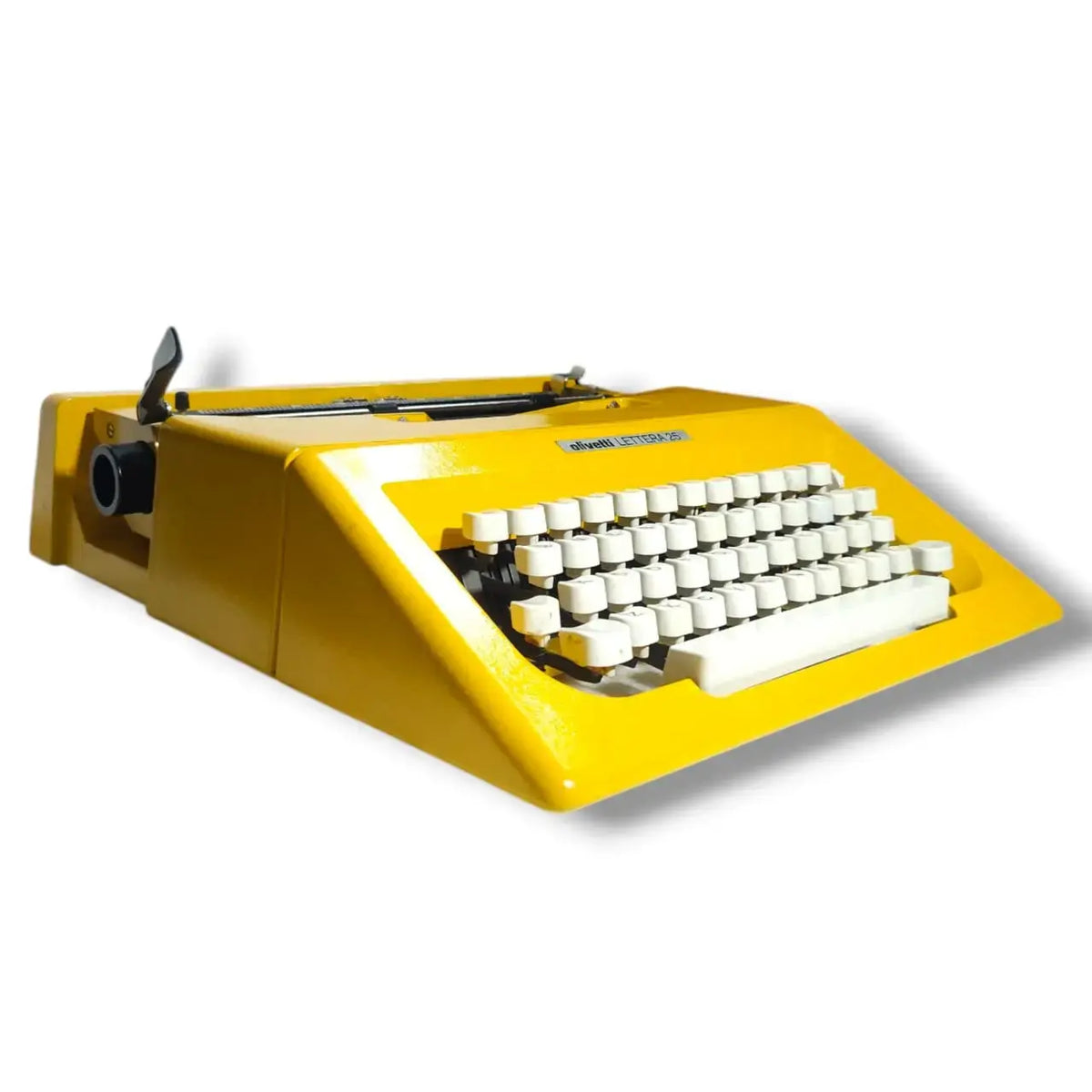 Olivetti Lettera 25 Yellow Gold Typewriter