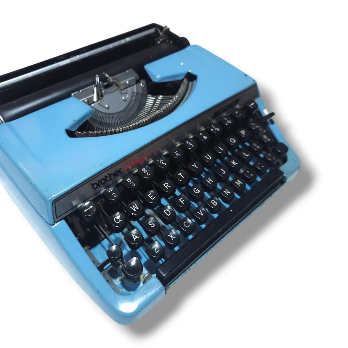 Brother Charger 11 Blue Typewriter