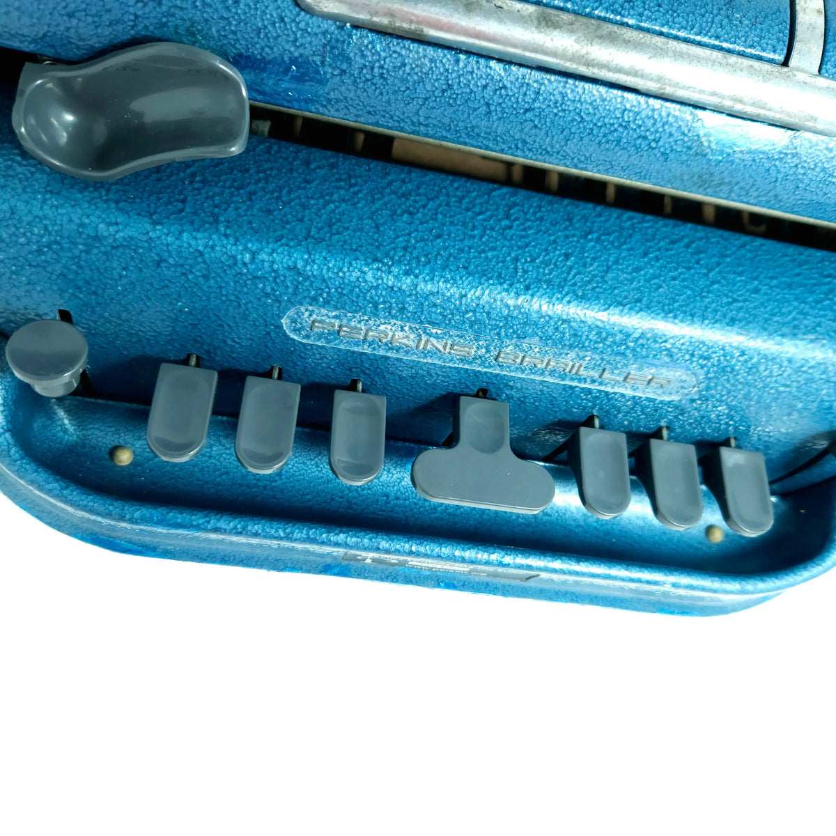 Blue Perkins Braille Manual Typewriter