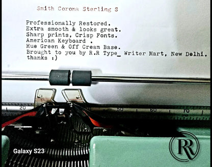 Smith Corona Sterling ll Typewriter