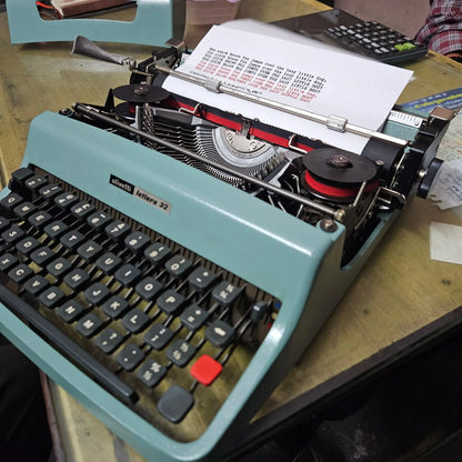 Red Black Typewriter Ribbon Cartridge