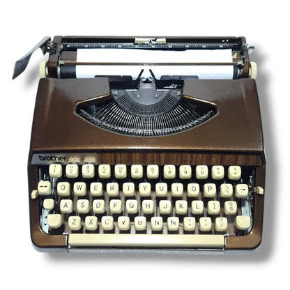 Brother Deluxe 900 Bronze Luxe Typewriter