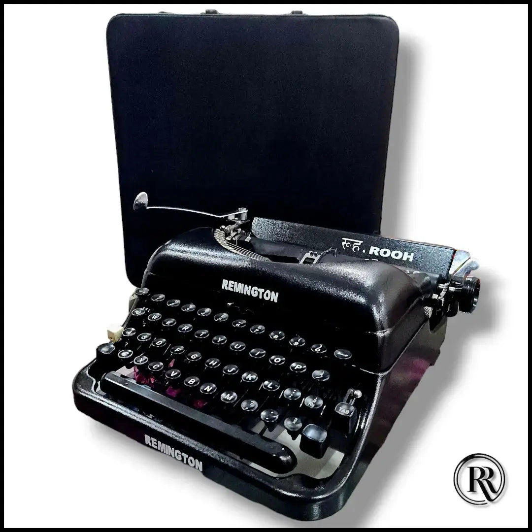 Remington Rand Deluxe Portable Typewriter