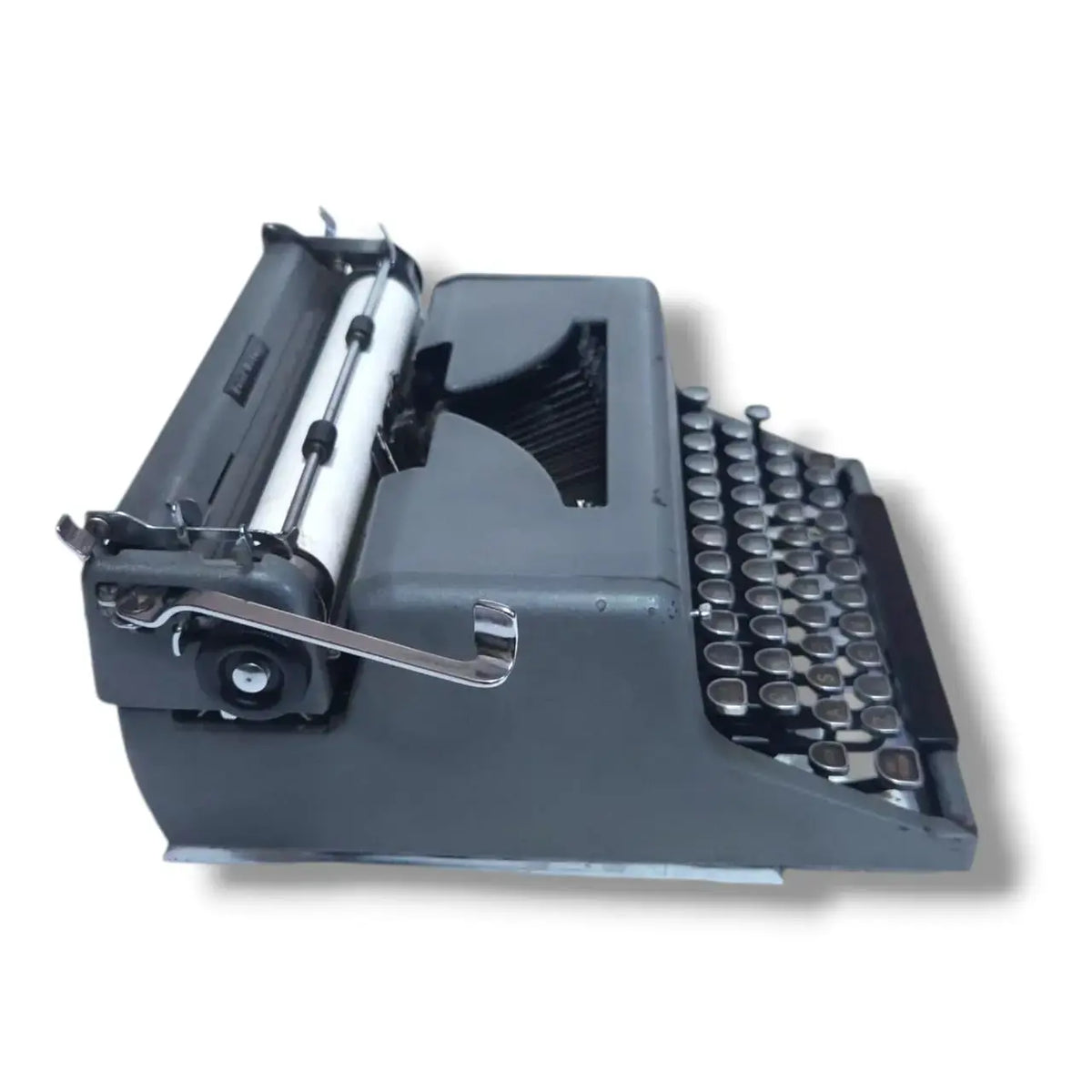 Royal Quiet Deluxe rear top view portable typewriter – buy imported manual typing machine online
