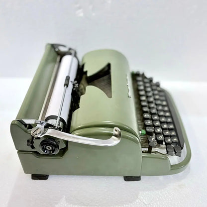 Remington Quiet Riter Olive Military Green Typewriter