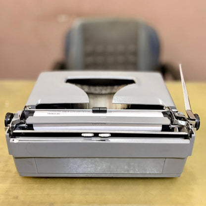 Remington Monarch Ash Grey Typewriter