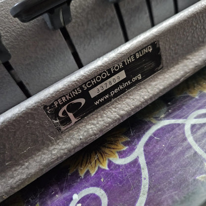 Perkins Braille Typewriter S E