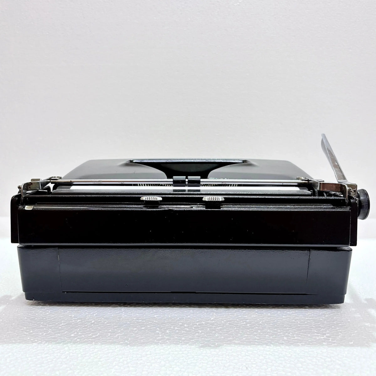 Remington Monarch Typewriter Obsidian Black