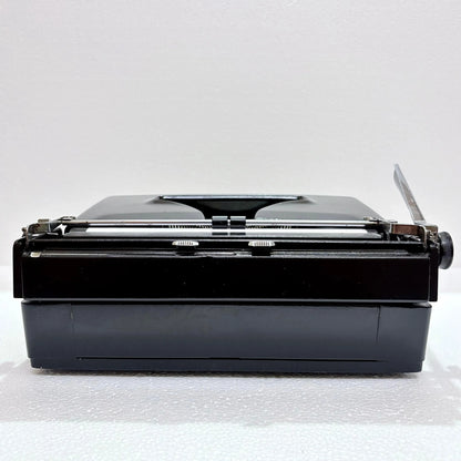 Remington Monarch Typewriter Obsidian Black