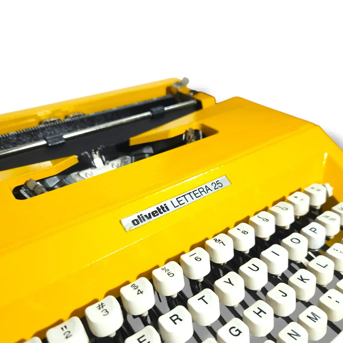Olivetti Lettera 25 Yellow Gold Typewriter