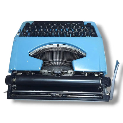 Brother Charger 11 Blue Typewriter