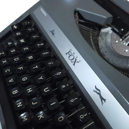 Wh Smith Grey Fox Typewriter