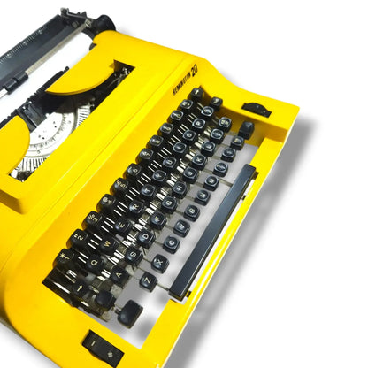 Remington 20 Yellow Gold Typewriter