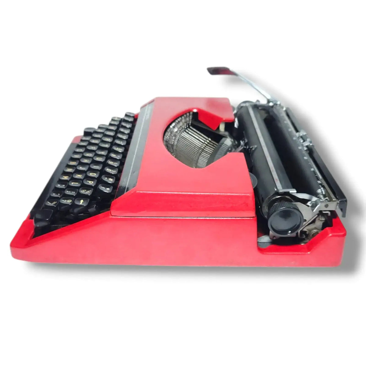 Silver Reed Cherry Red Typewriter